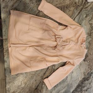 Pink Two-Piece Dress and Coat